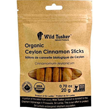 Organic Ceylon Cinnamon - Sticks